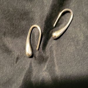 Silver earrings